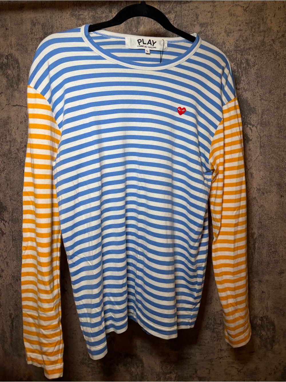 Comme des Garçons PLAY
Multicolor Striped Long-Sleeve Shirt